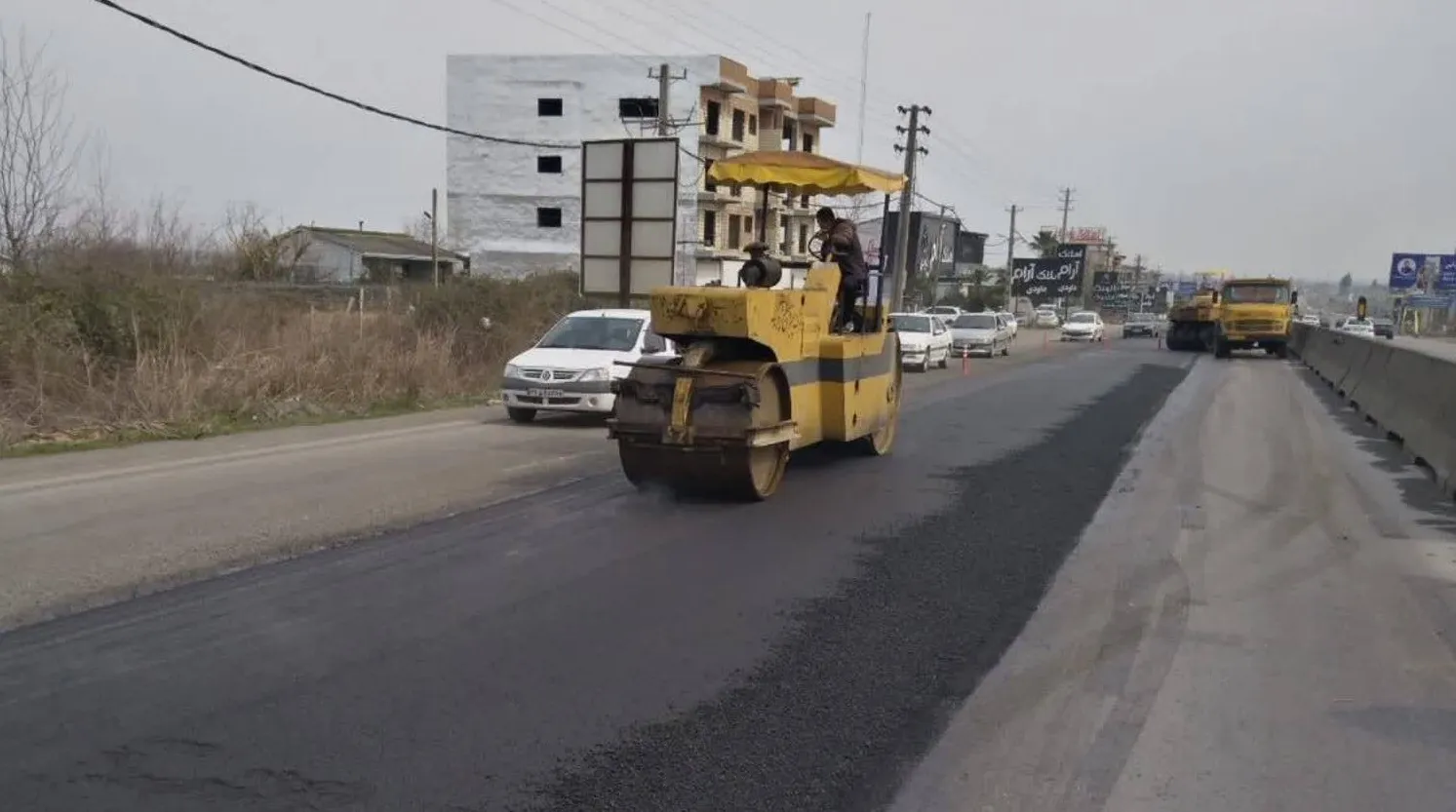پروژه بزرگ جاده‌ای به رغم تنش‌های بین‌المللی، در محور نور- چمستان به بهره‌برداری می‌رسد