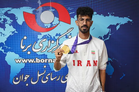 حضور قهرمان آسیا در رشته فوتبال الکترونیک در برنا