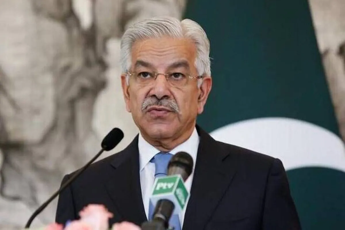 Pakistan's Defense Minister: The Country Is in a State of War