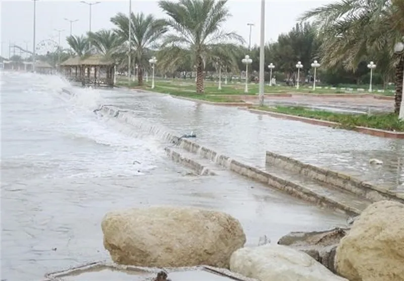 ادامه بارش‌ها برای چندمین روز متوالی در نقاط مختلف استان سمنان