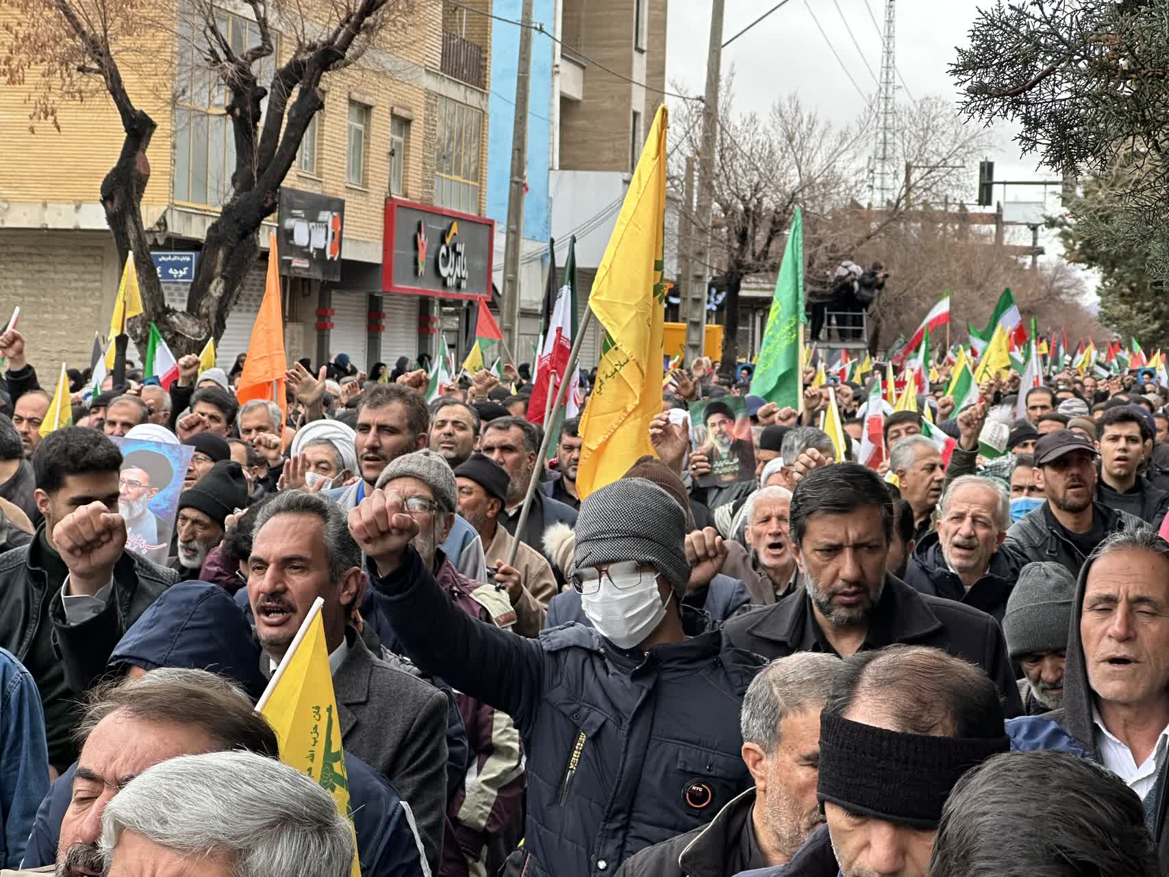 راهپیمایی مردم ولایتمدار چهارمحال و بختیاری در روز قدس