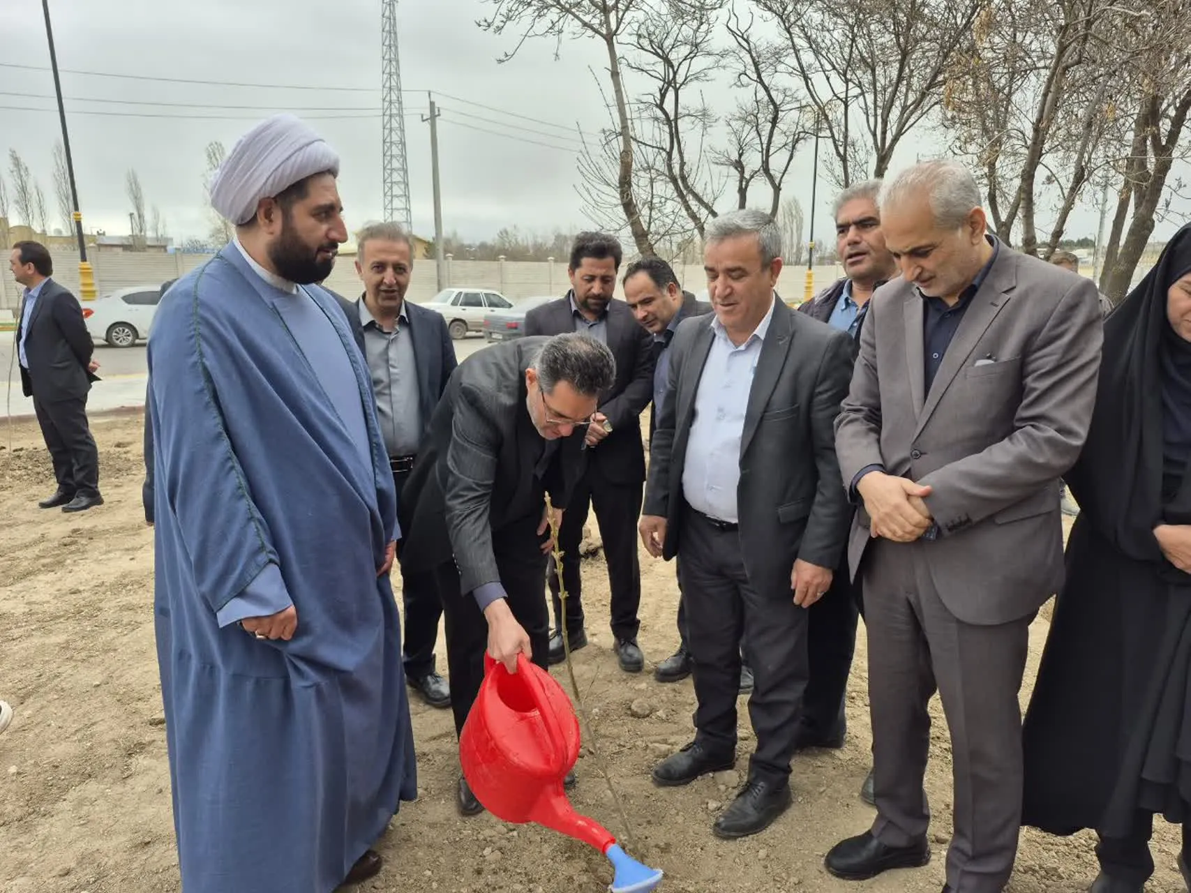 آیین کاشت «نهال امید» در اردبیل به نام شهدای والامقام