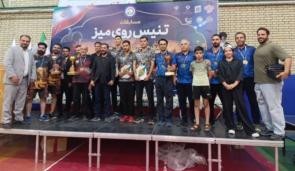 تنیسورهای قزوین گل کاشتند و قهرمان کشور شدند 