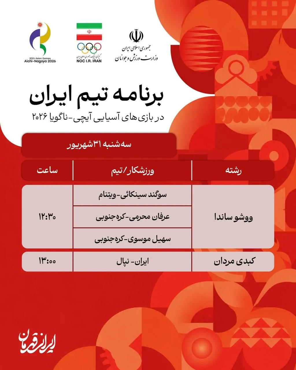 بازی های آسیایی ناگویا بازی های آسیایی ناگویا