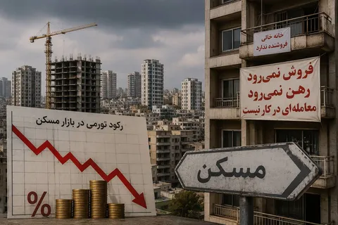 تله «رکود تورمی» در بازار مسکن