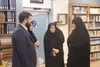 بازدید رئیس مرکز امور زنان و خانواده وزارت کشور از کتابخانه مرکزی رشت