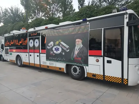 ثبت بیش از  ۱۳۱۸ مأموریت توسط اورژانس ۱۱۵ استان مرکزی در پوشش مراسم تشییع رهبر معظم انقلاب