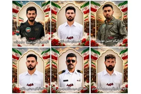 Six Iranian Navy personnel martyred in recent US attacks