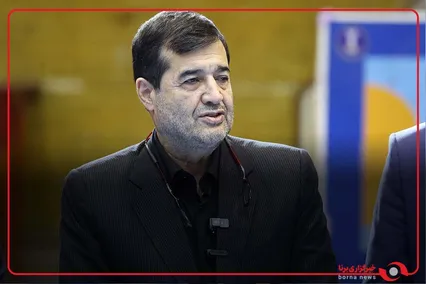حضور وزیر ورزش و جوانان در مراسم تشییع احمد ناطق‌نوری