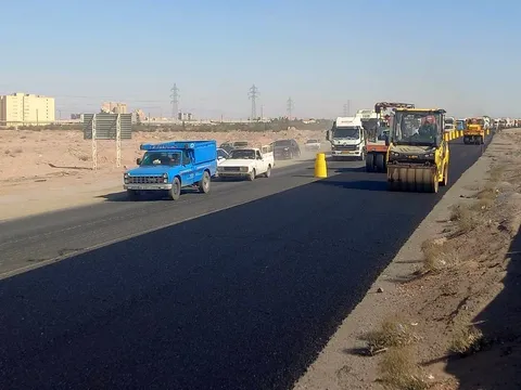 محور قدیم قزوین–رشت در مسیر نوسازی؛ پروژه بهسازی به پیشرفت ۶۰ درصدی رسید