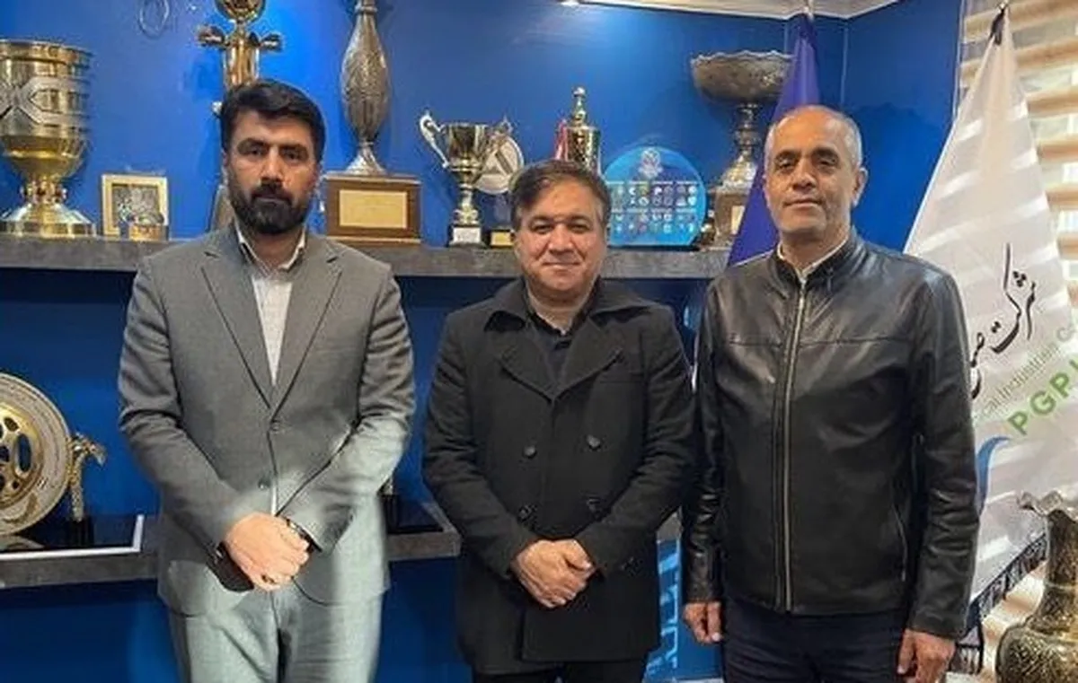 نشست ابوالقاسم‌پور با تاجرنیا/ استقلال خوزستان و تهران روابط را گسترش دادند