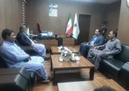 دیدار و گفتگوی نماینده حوزه انتخابیه خاش با مدیرکل امور‌ عشایری سیستان و بلوچستان