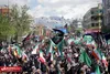 حضور گسترده مردم تهران در مراسم اربعین رهبر شهید انقلاب