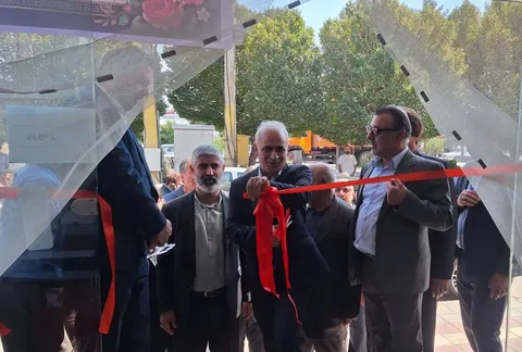 پانزدهمین روستا بازار استان قزوین در تاکستان افتتاح شد 