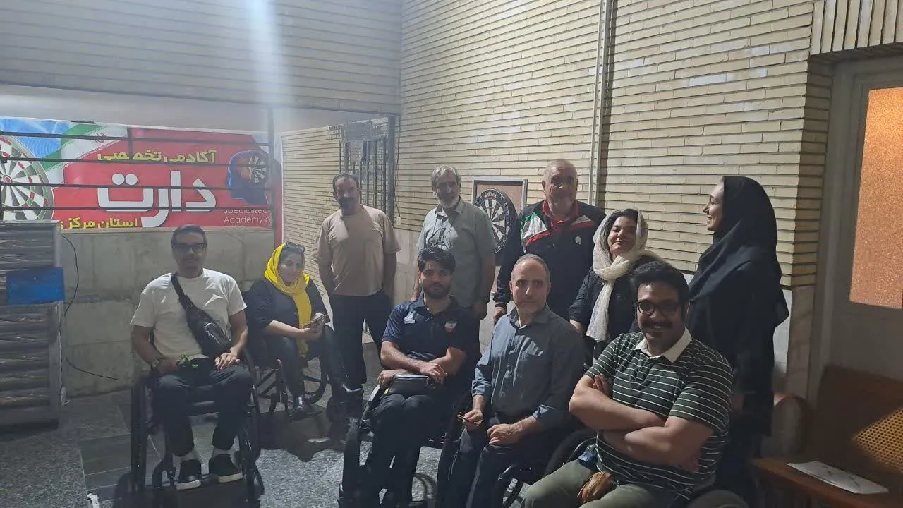 تیم منتخب پارا دارت استان مرکزی مشخص شد