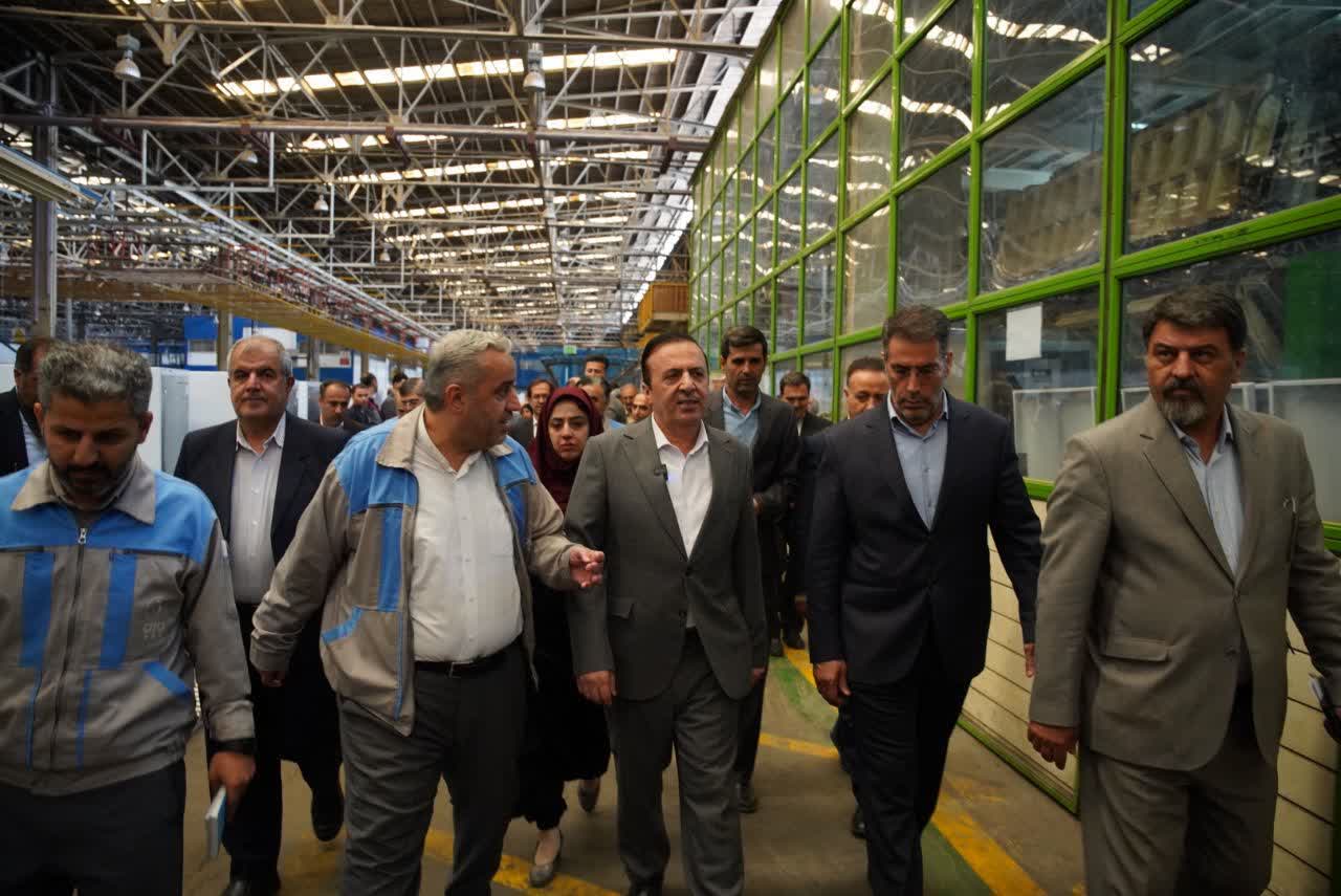 سفر استاندار قزوین به شهرستان البرز /بازدید از کارخانه لوازم خانگی پارس سفر استاندار قزوین به شهرستان البرز /بازدید از کارخانه لوازم خانگی پارس