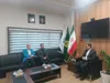 دیدار رئیس فدراسیون تنیس روی میز با مدیرکل ورزش و جوانان خراسان رضوی