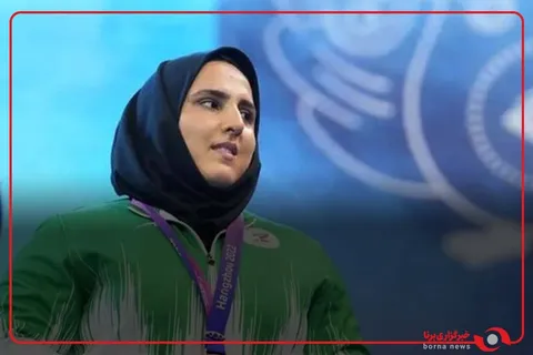 مراسم اهدای مدال زهرا آقایی، نایب قهرمان پاراوزنه برداری دسته ۷۹ کیلوگرم زنان