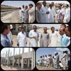 بازدید مدیرکل راه و شهرسازی و فرماندار ایرانشهر از پروژه های نهضت ملی مسکن