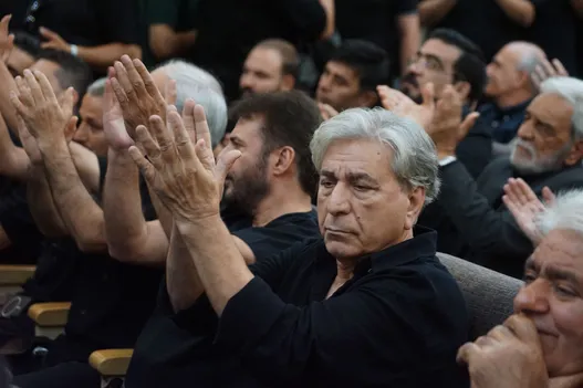 مراسم ختم زنده‌یاد اکبر عبدی/ ۱