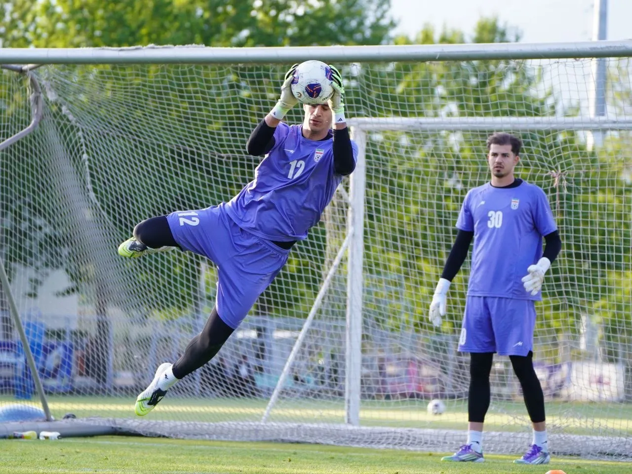 نیازمند: هدف ما حضور پرقدرت در جام جهانی است/ خیلی خوشحالم در کنار مردم عزیز کشورم هستم +فیلم