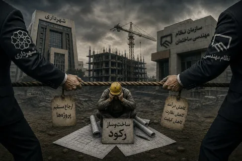 شهرداری در برابر نظام مهندسی؛ ۳.۵ میلیون مترمربع کار، خارج از مسیر سازمان ارجاع شد