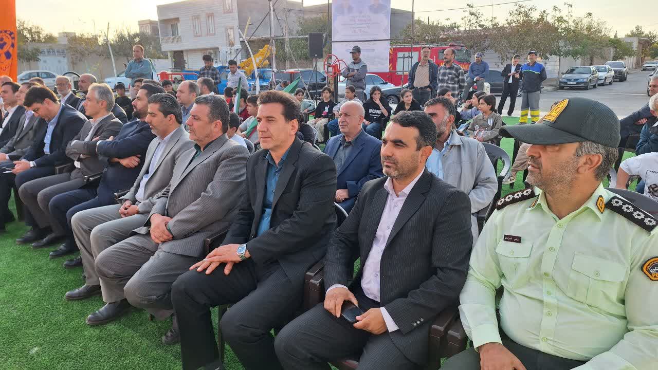 چند پروژه عمرانی و خدماتی در خرمدشت و دانسفهان به بهره‌برداری رسید