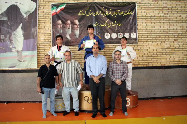 مسابقات جودو آقایان قهرمانی بزرگسالان استان کرمانشاه