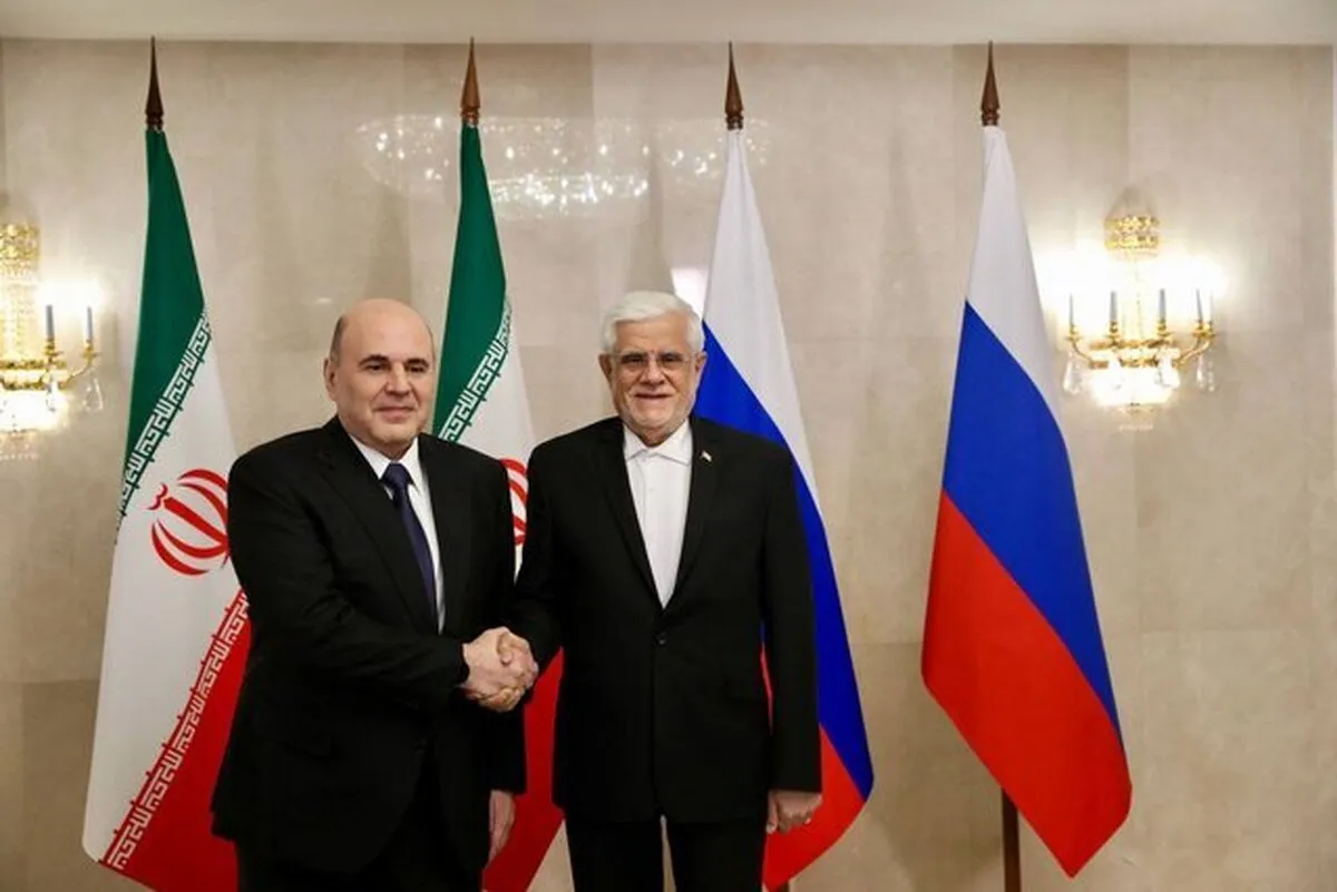 Iran's First Vice President Meets with Russian Prime Minister