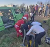 واژگونی ون در محور تسوج به سلماس ۱۰ مصدوم برجا گذاشت