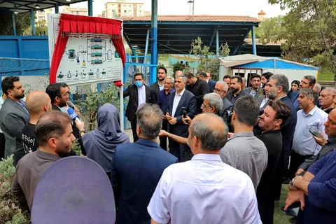 بهره‌برداری از تصفیه‌خانه ثانویه بوستان المهدی با هدف استفاده از پساب در آبیاری فضای سبز