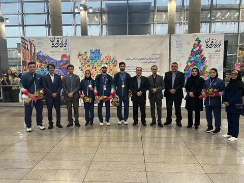 از افتخارآفرینان ووشوی مازندرانی در بازی های آسیایی ناگویا در تهران استقبال شد