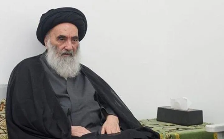 آیة الله السيستاني يهنئ بانتخاب آية الله مجتبى الخامنئي قائدا للثورة الاسلامية