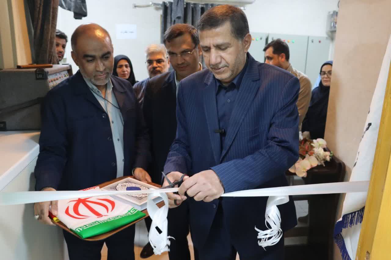 بخش سنگ‌شکن برون‌اندامی مرکز درمانی و آموزشی آیت‌الله طالقانی آبادان رسما بهره برداری شد