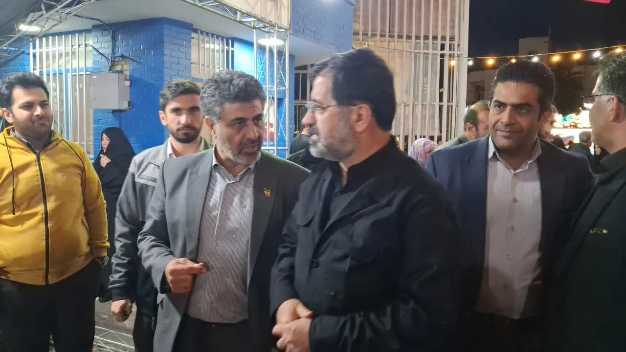 حضور استاندار قم در موکب اداره‌کل ورزش و جوانان