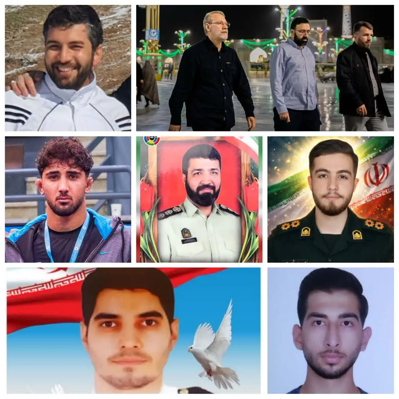 تقدیم ۷ شهید از جامعه ورزش و جوانان البرز به میهن اسلامی