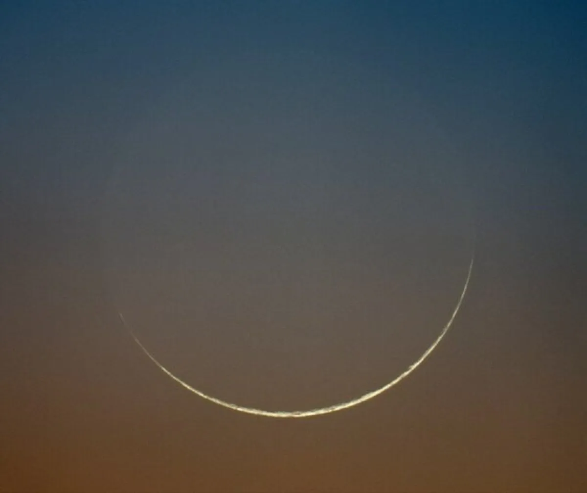 هلال ماه رمضان رؤیت شد