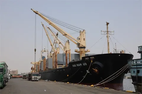 تخلیه و بارگیری ۶۳ هزار TEU کانتینر یخچالی در بنادر غرب هرمزگان