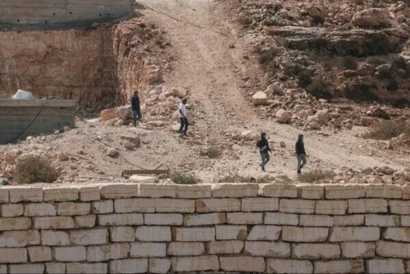 حمله ده‌ها شهرک‌نشین به تیم خبری ان‌بی‌سی در جنوب نابلس