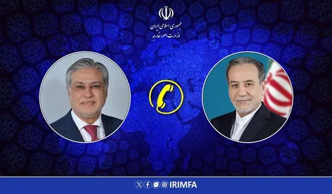 تماس تلفنی وزیر امور خارجه پاکستان با عراقچی درباره مسائل منطقه‌ای