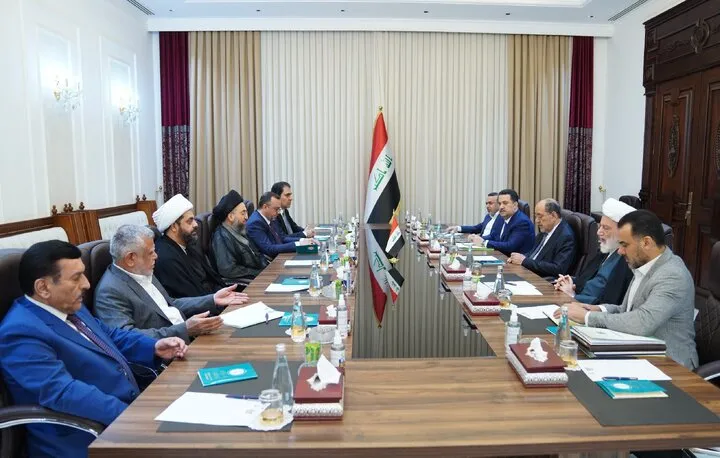 جلسه چارچوب هماهنگی برای بررسی روند تشکیل دولت جدید عراق