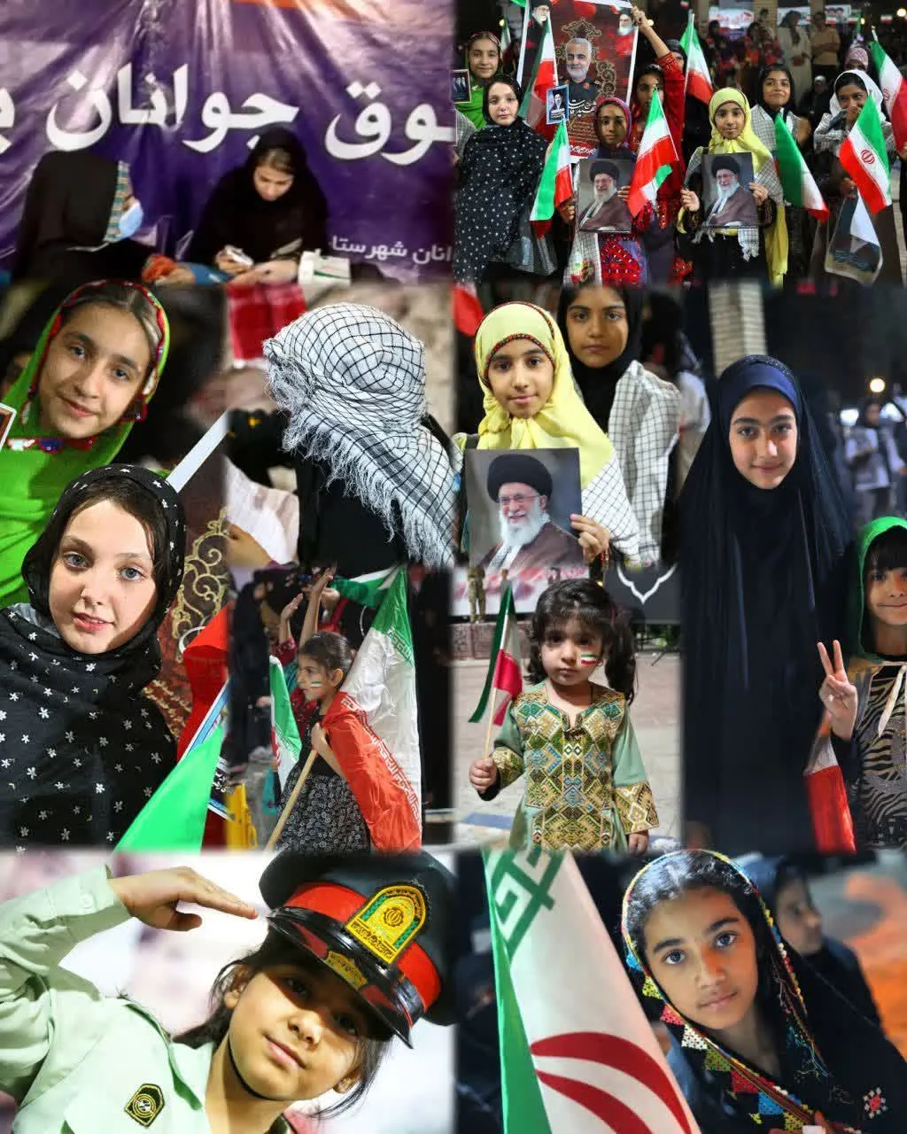 سیزدهمین شب برپایی پاتوق جوانان برای ایران ویژه دختران به مناسبت ولادت حضرت معصومه (س) در شهرستان ایرانشهر