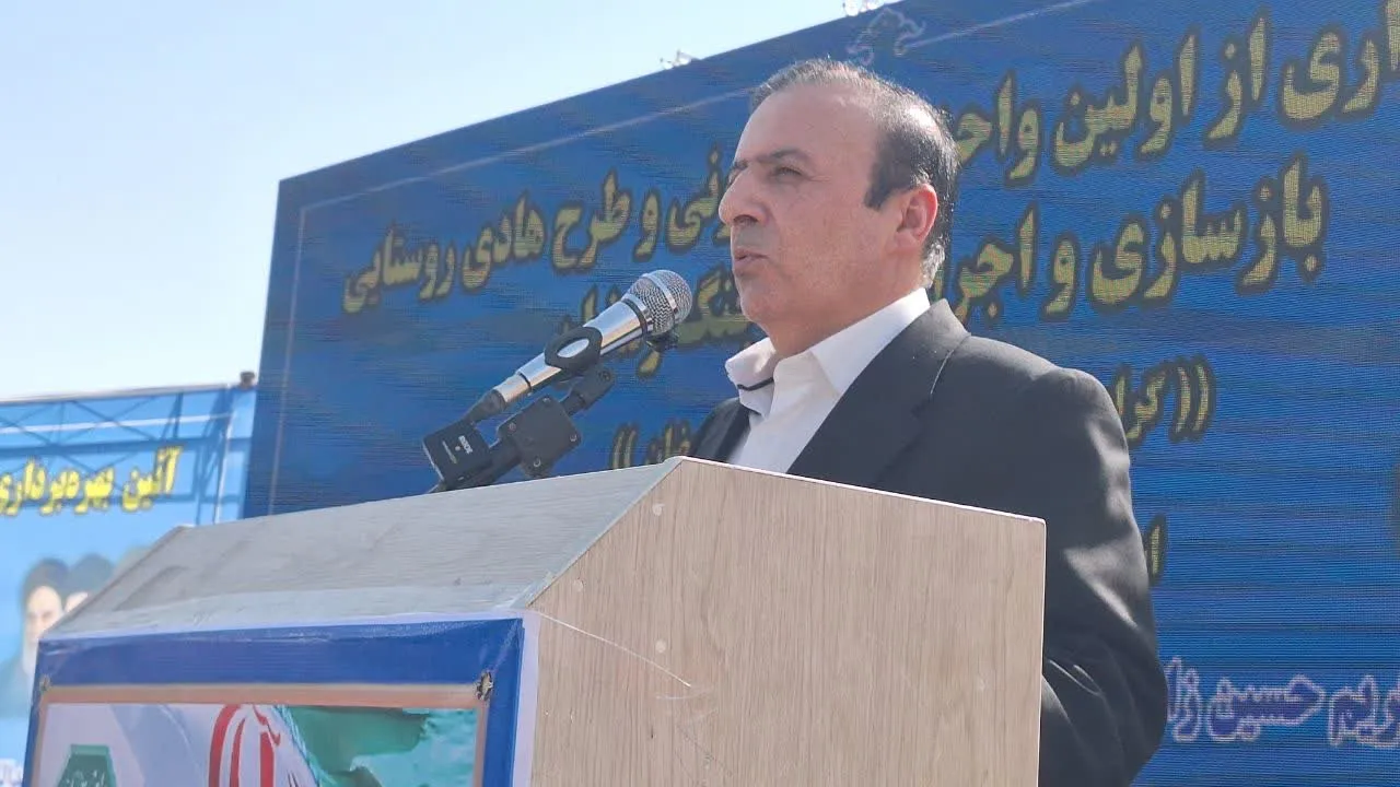 نوذری: بازسازی روستای تتنک در کمتر از ۶ ماه، الگویی موفق از خدمت‌رسانی جهادی است