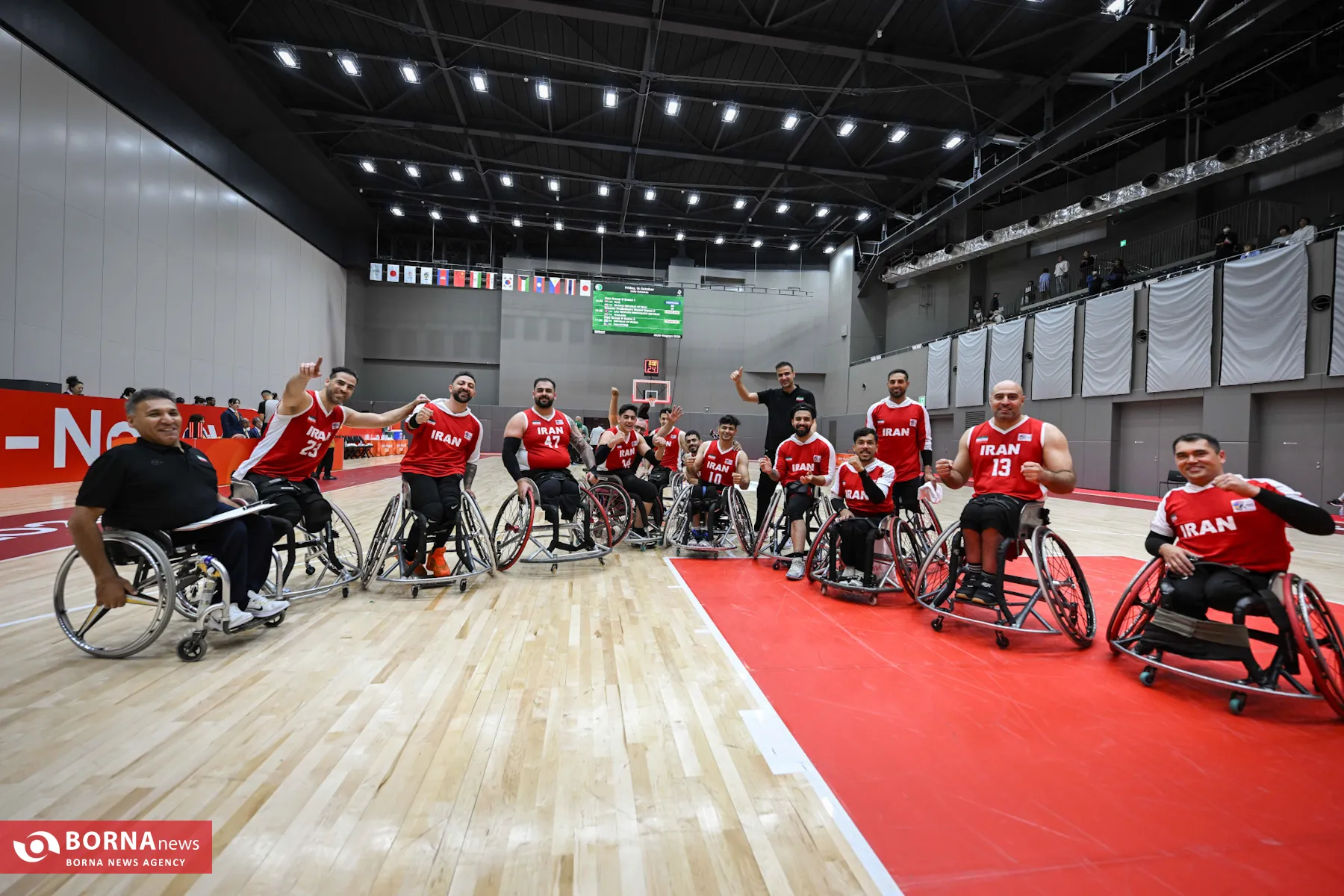 دیدار بسکتبال با ویلچر ایران و عراق/NAGOYA2026