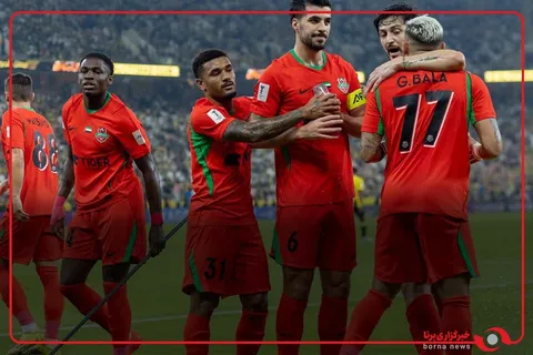 گل اول شباب الاهلی به استقلال توسط لیما
