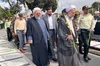 عطرافشانی گلزار شهدای قزوین در هفته فراجا