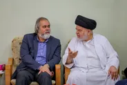 دیدار رئیس سازمان سینمایی با نماینده آیت‌الله سیستانی در قم