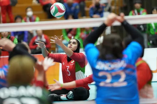 دیدار والیبال نشسته دختران ایران و ژاپن/NAGOYA2026