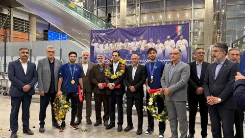 استقبال مدیر کل ورزش و جوانان از دو والیبالیست گلستانی قهرمان در ناگویا