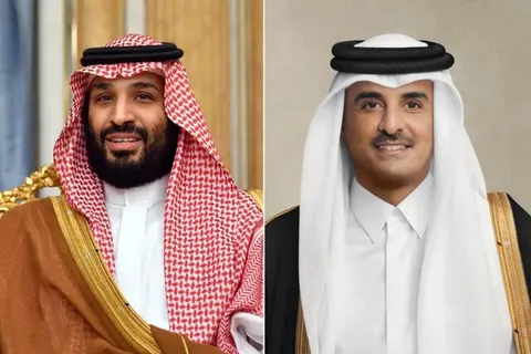 گفت‌وگوی تلفنی بن سلمان و امیر قطر درباره تحولات منطقه